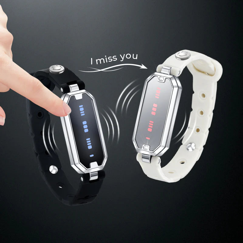 Long Distance Touch Vibration Bracelet for Couples - Totwoo bracelet