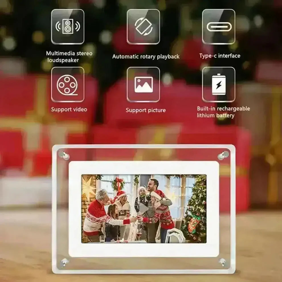 Acrylic Digital Photo Frame / Ultrasonic Video Frame