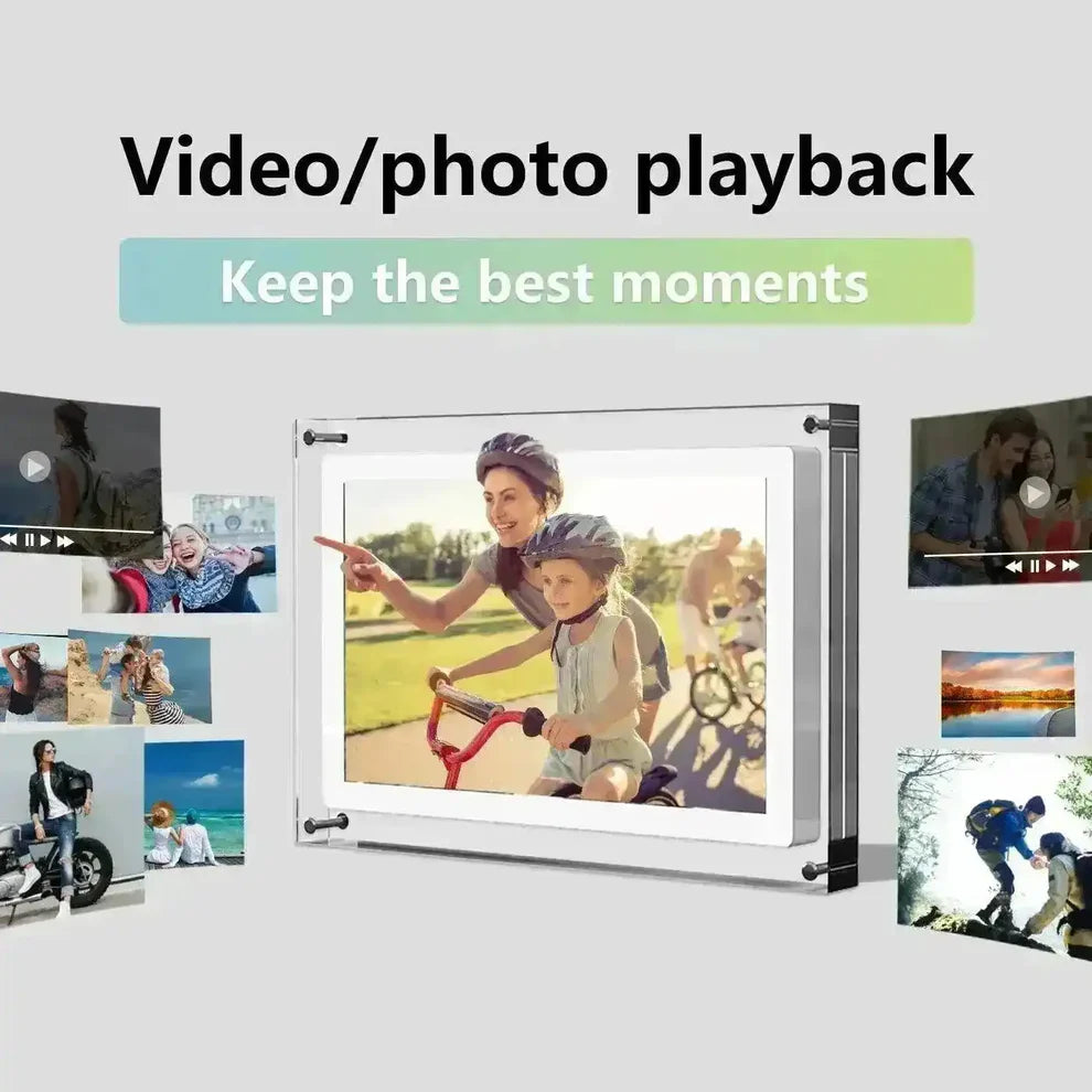 Acrylic Digital Photo Frame / Ultrasonic Video Frame