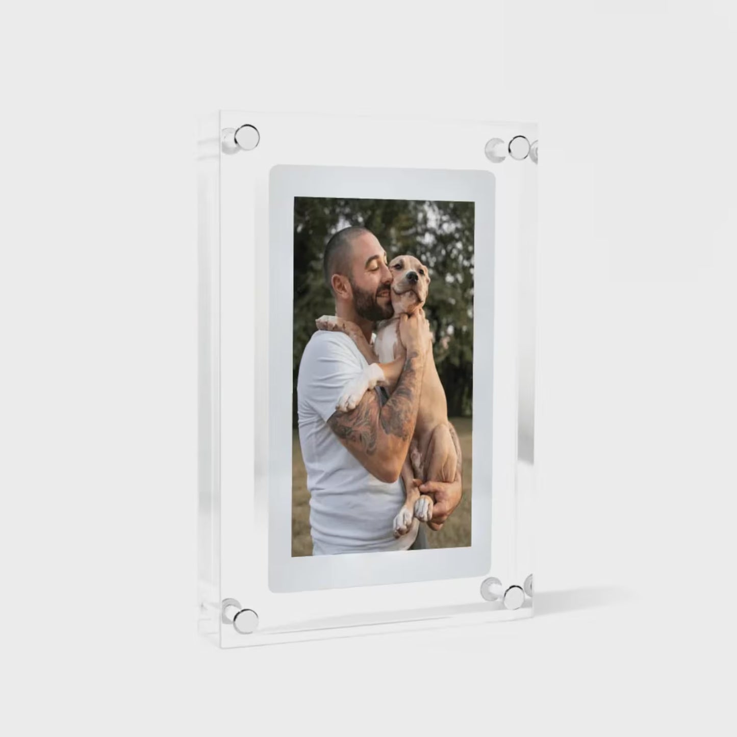 Acrylic Digital Photo Frame / Ultrasonic Video Frame