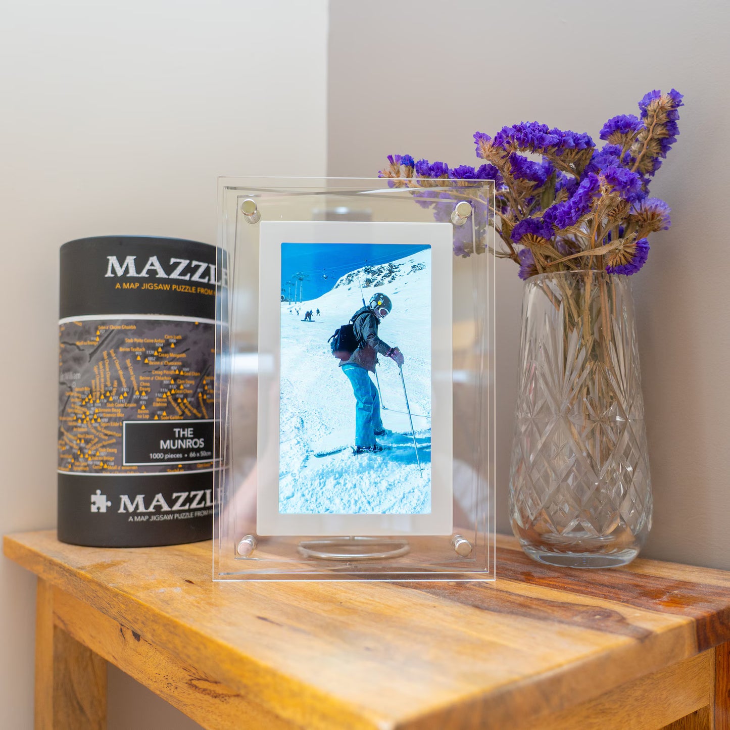 Acrylic Digital Photo Frame / Ultrasonic Video Frame