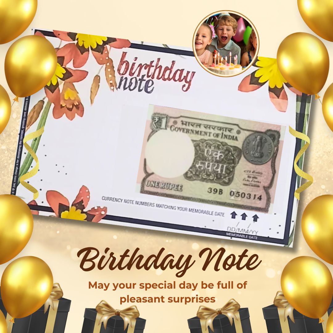Birthday Currency Note