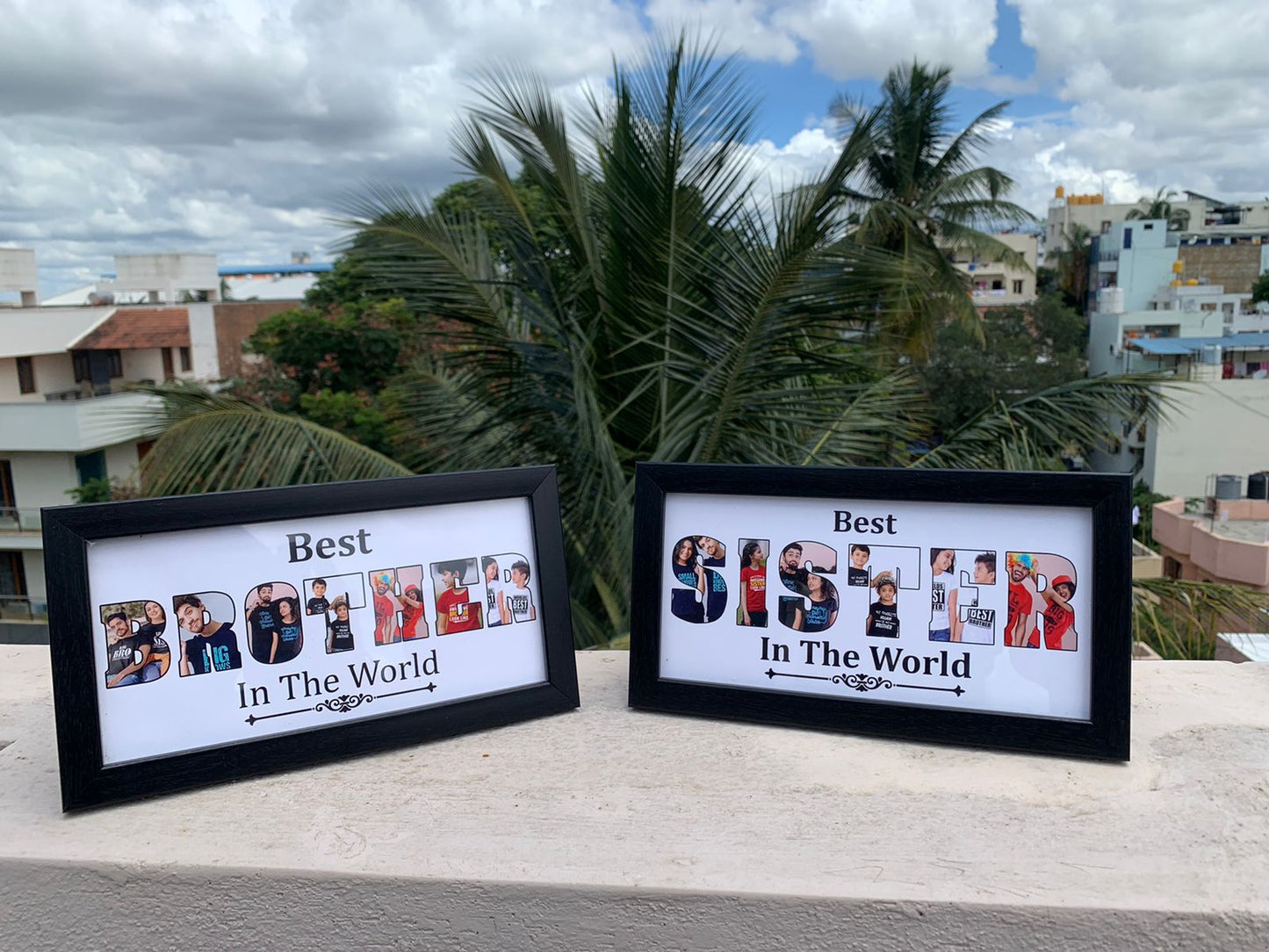 Brother Sister Photo Frame