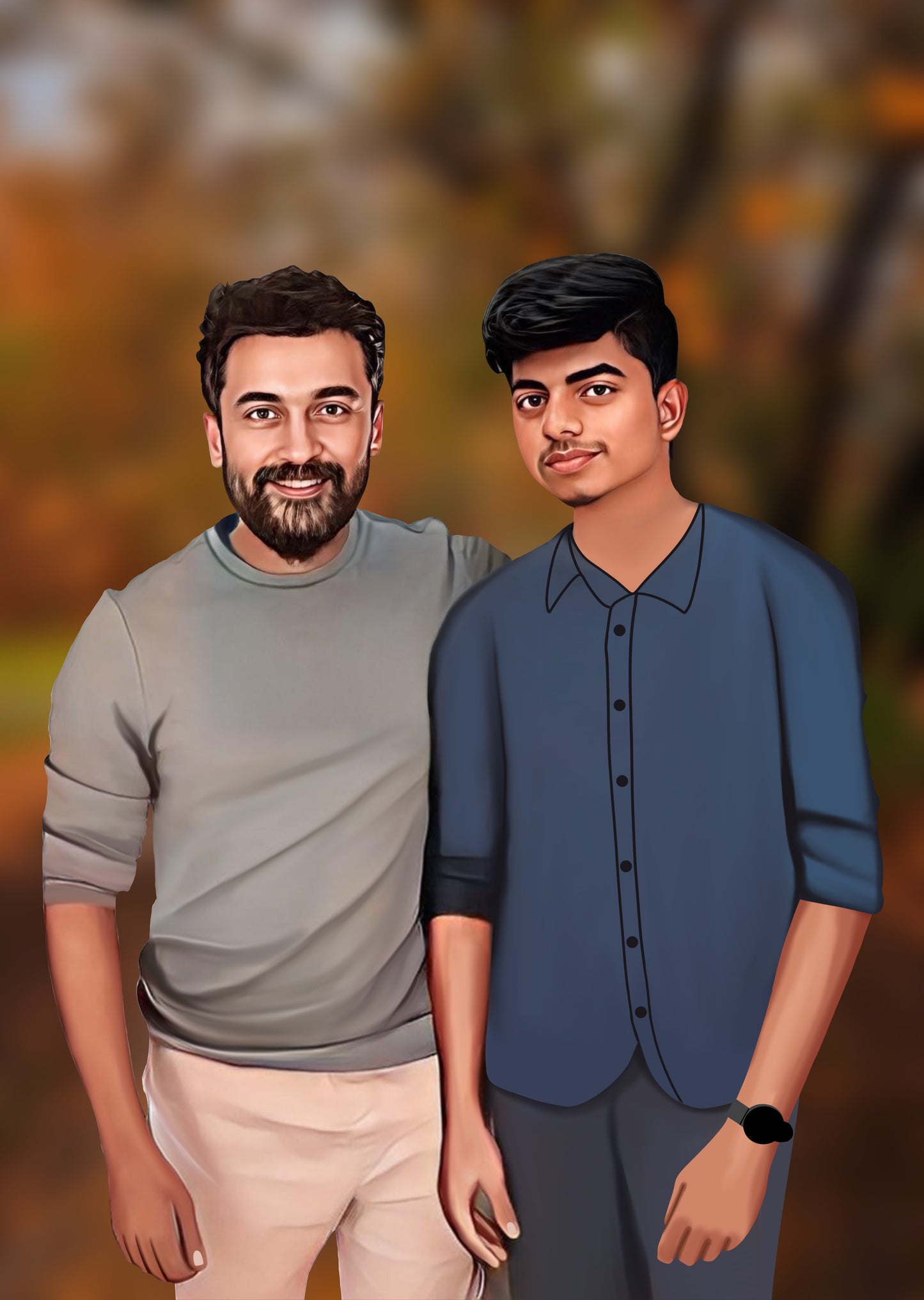 Celebrity Merge Art