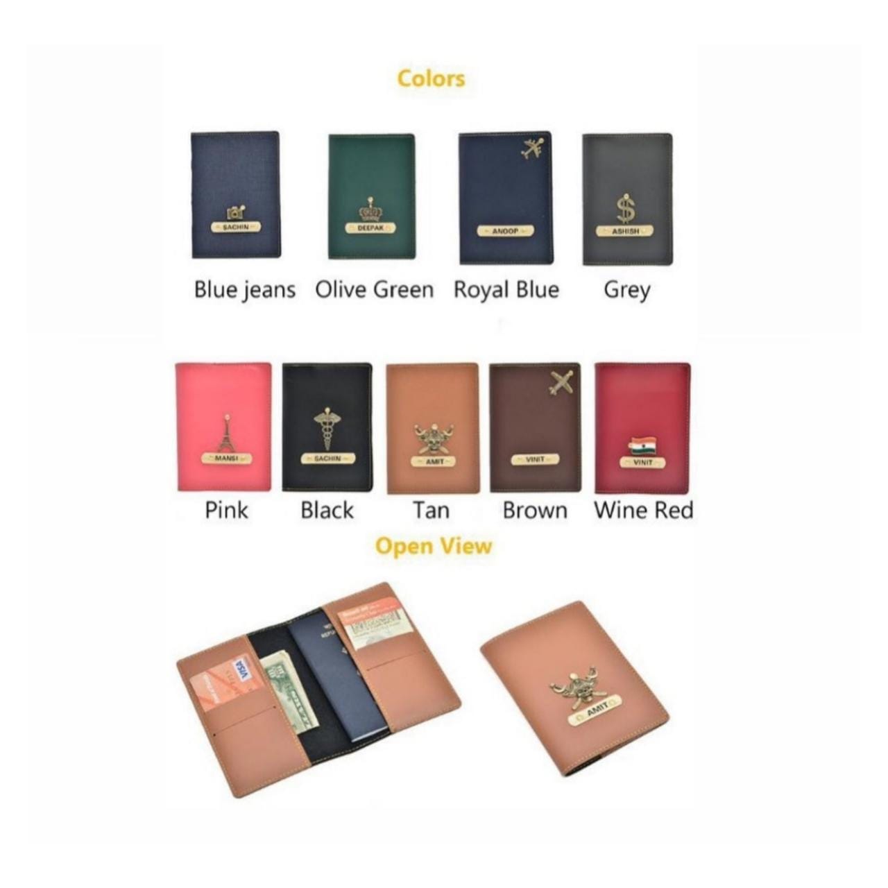 Custom Passport Cover