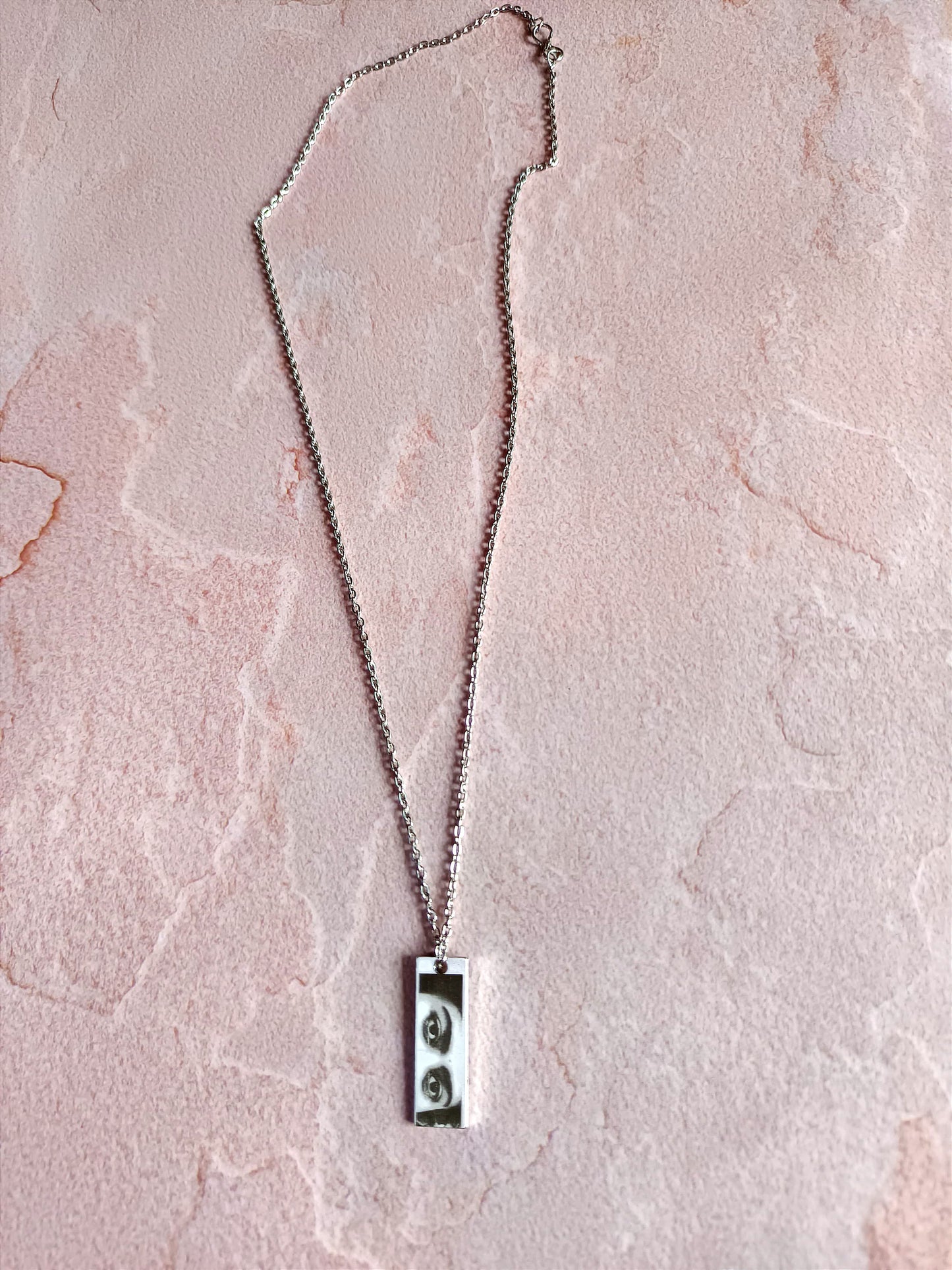 Eye Engraved Necklace