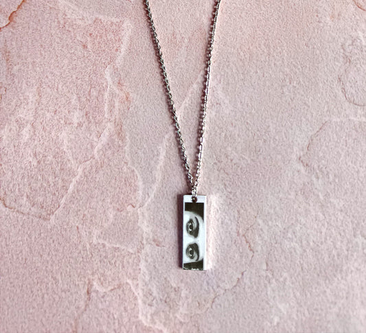 Eye Engraved Necklace
