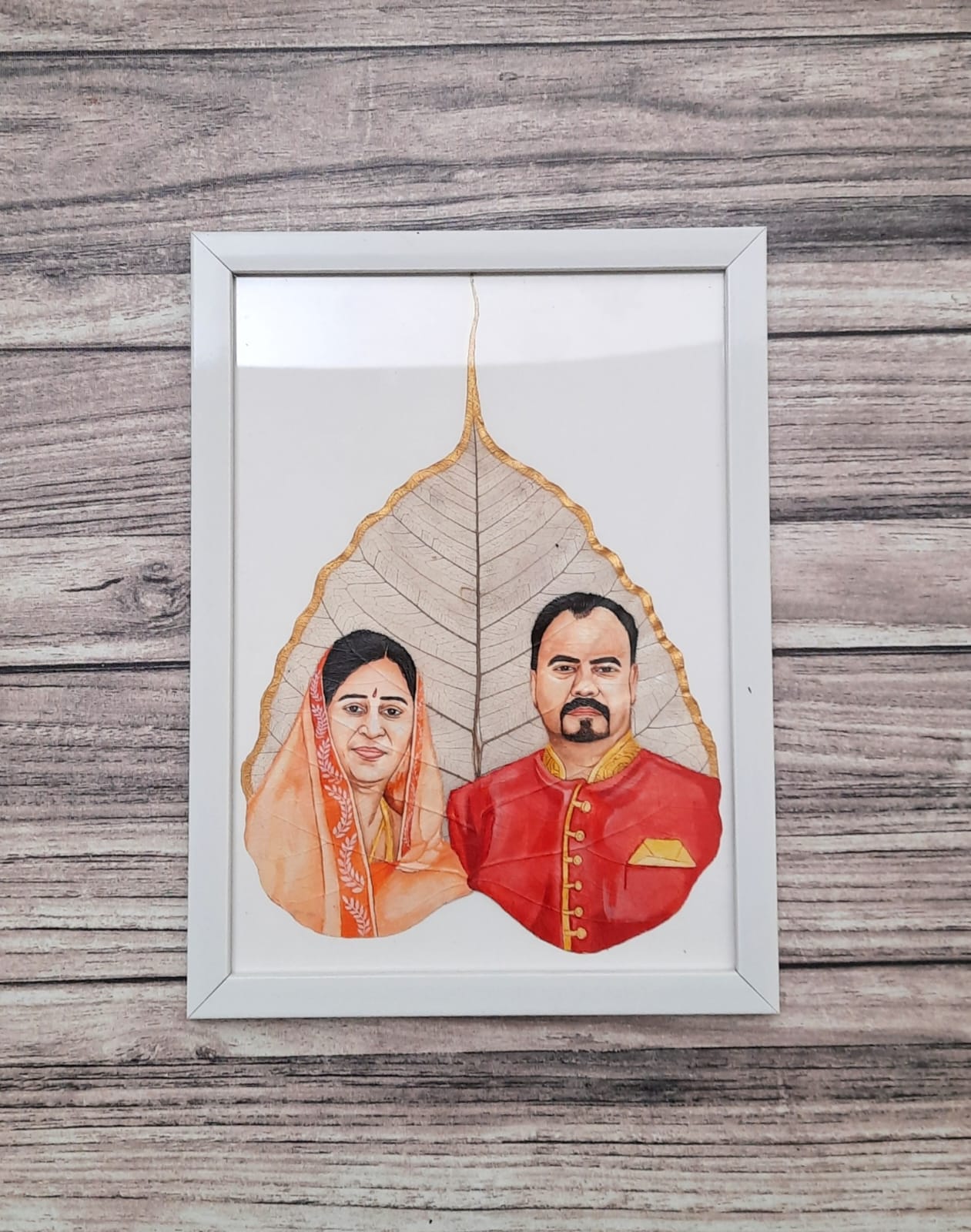 Leaf Painting Artwork