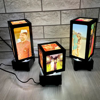 Rotating Photo Lamp
