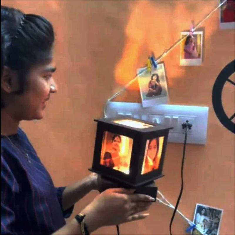 Revolving/Rotating Photo Shadow Box