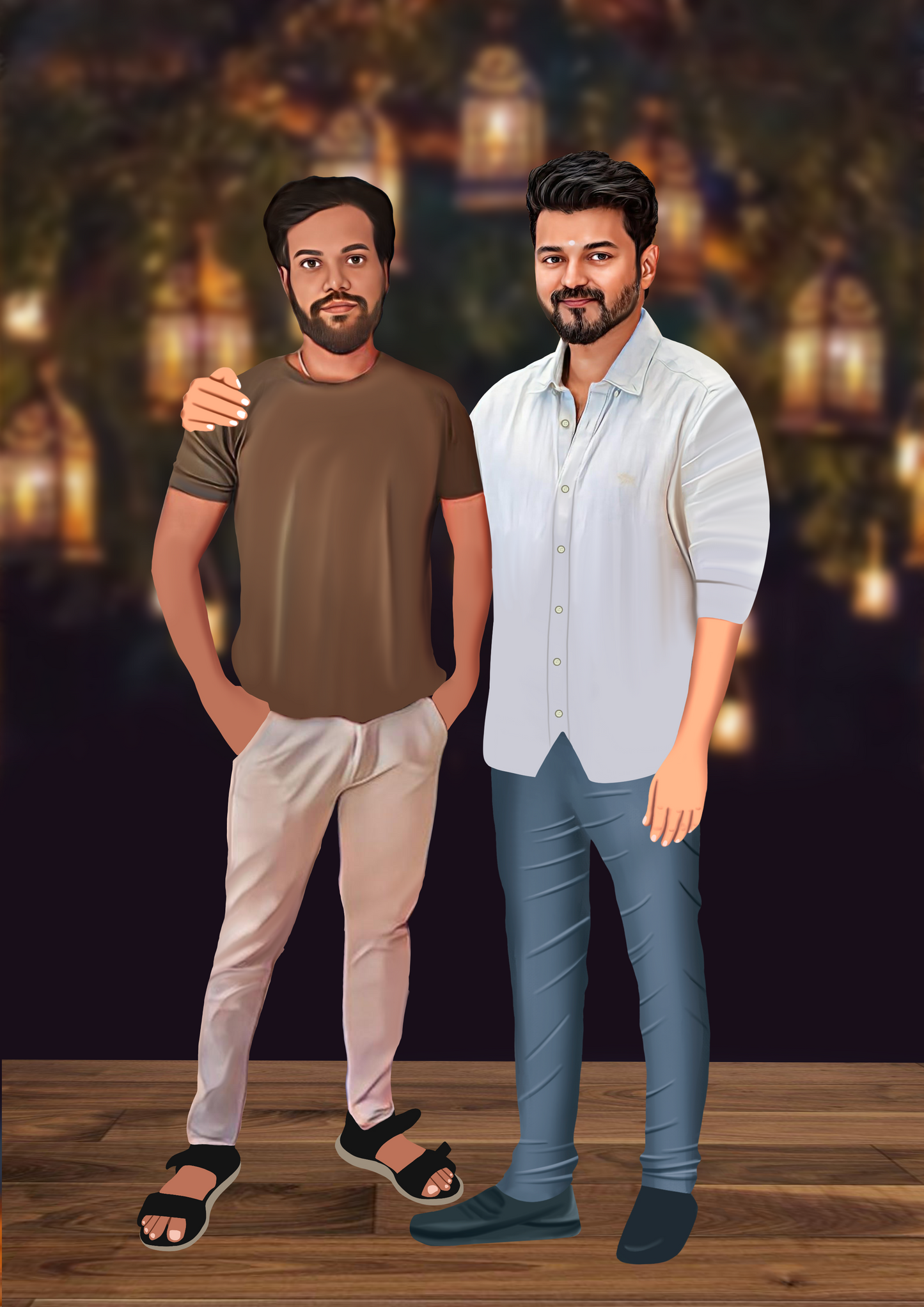Celebrity Merge Art