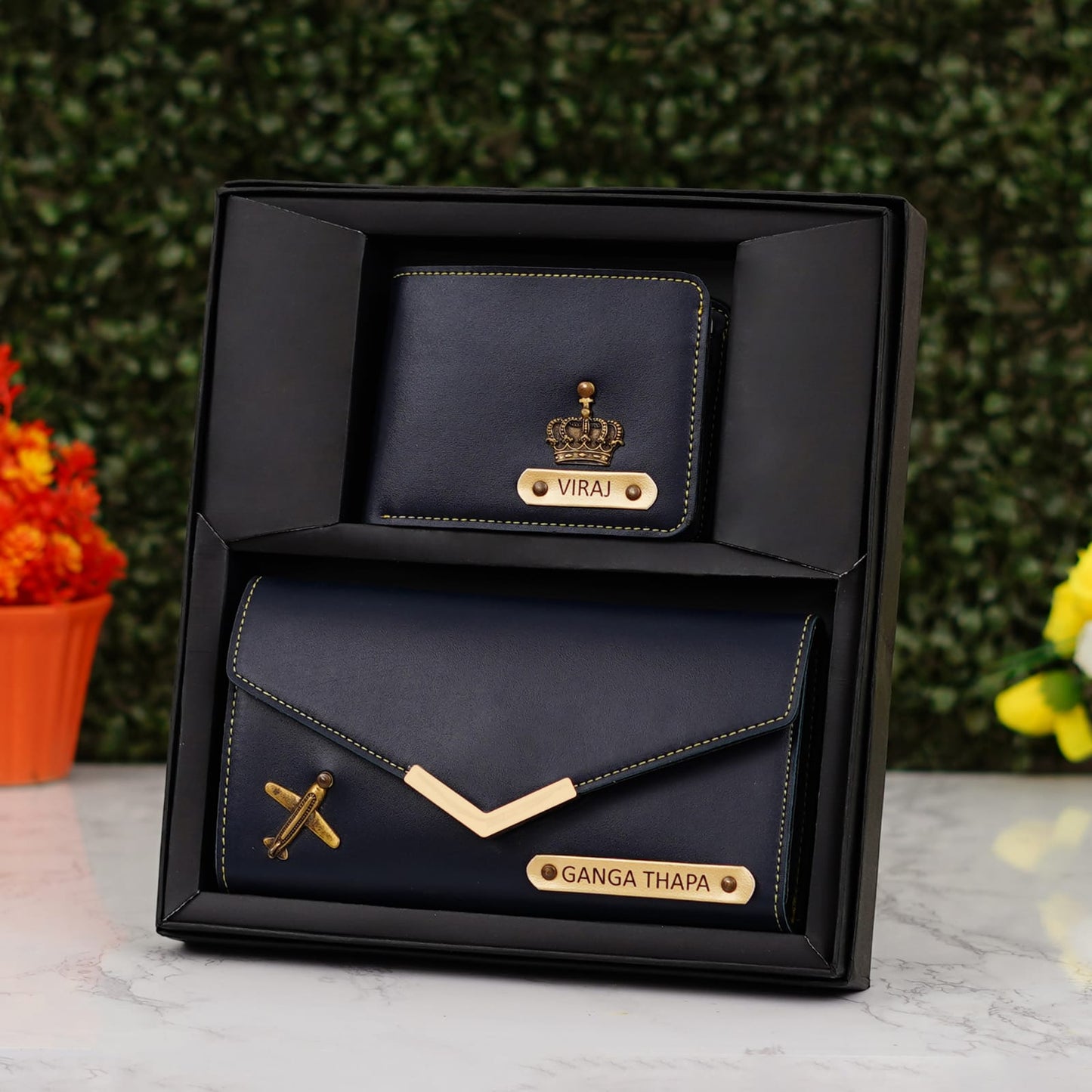 Couple Wallet Set