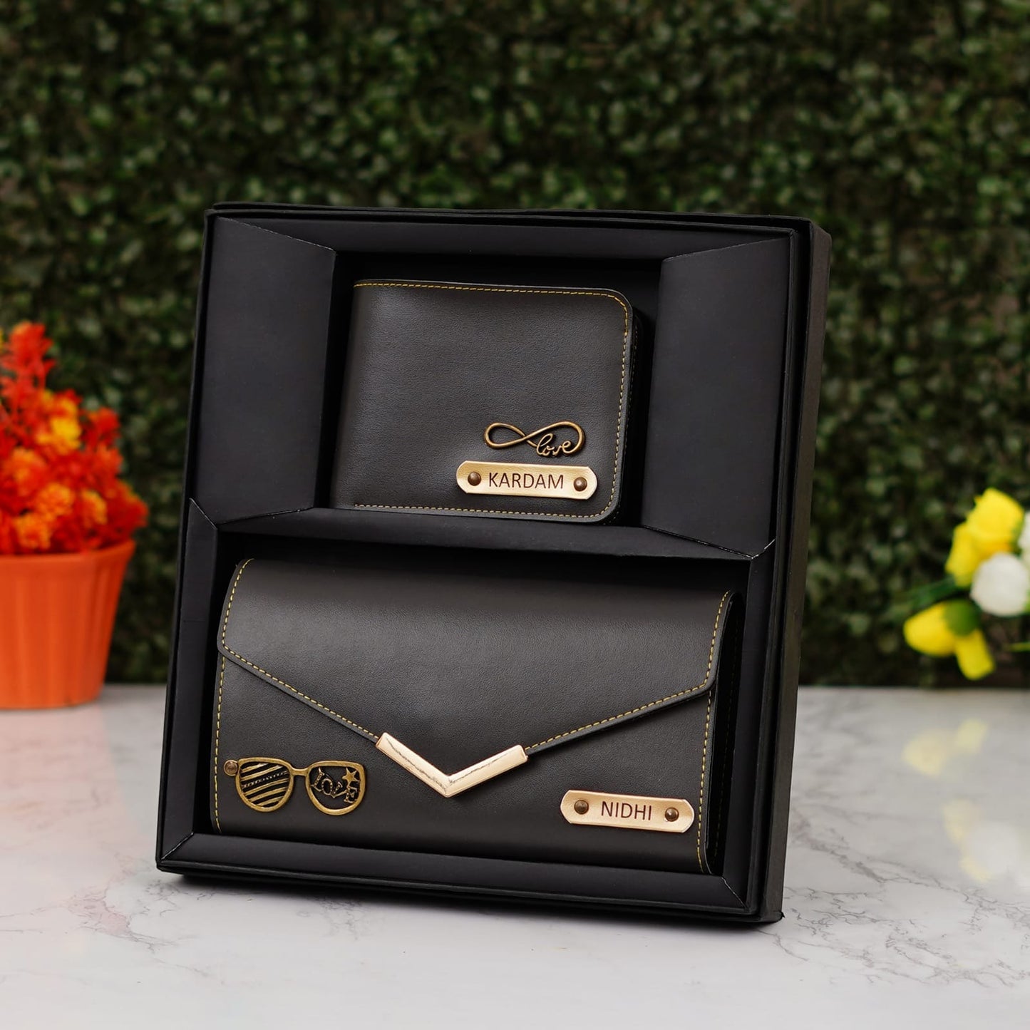 Couple Wallet Set