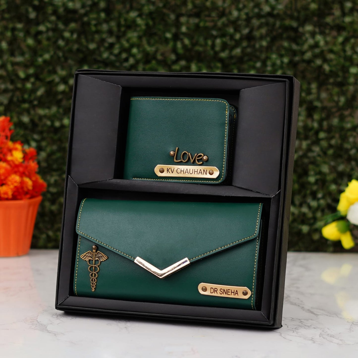 Couple Wallet Set