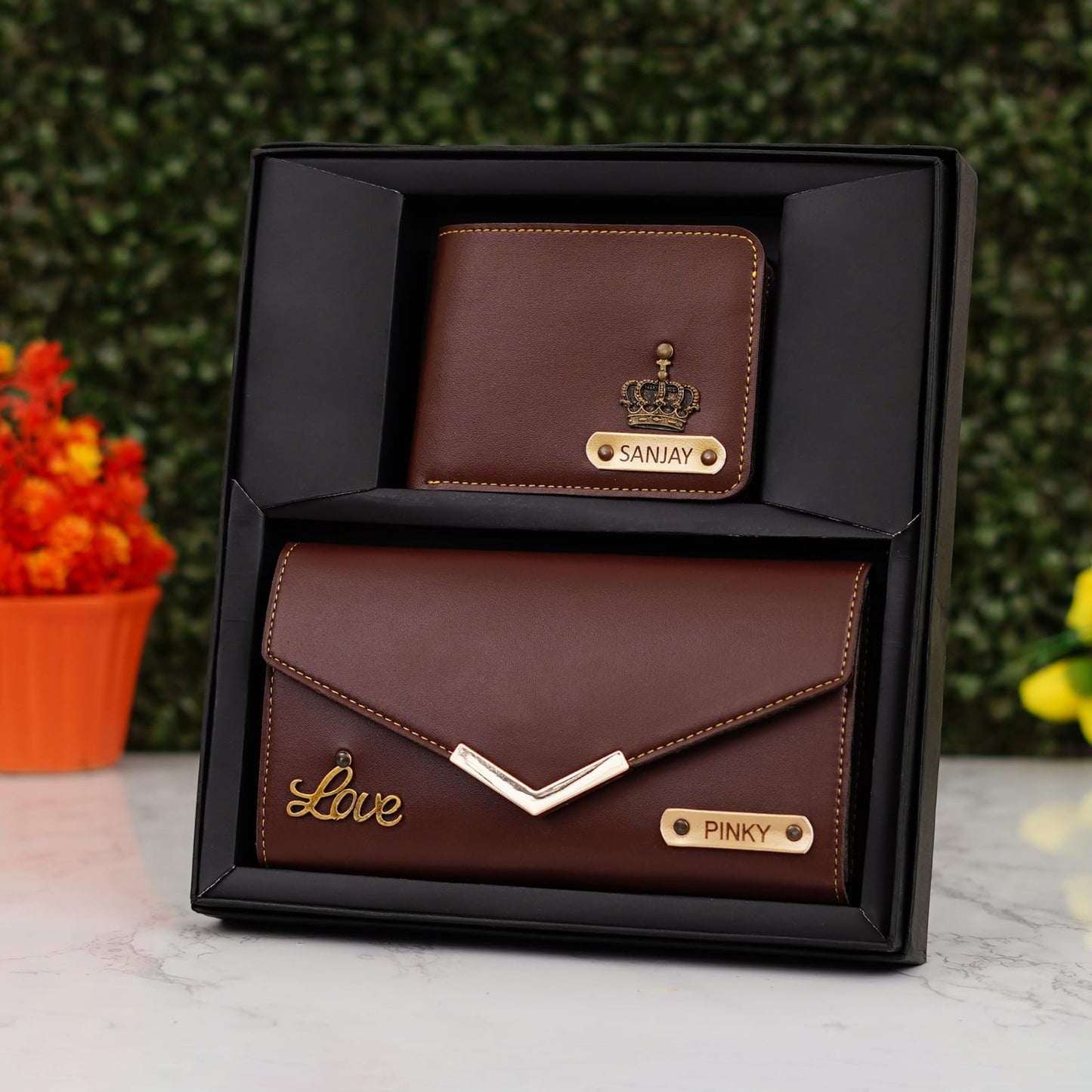 Couple Wallet Set