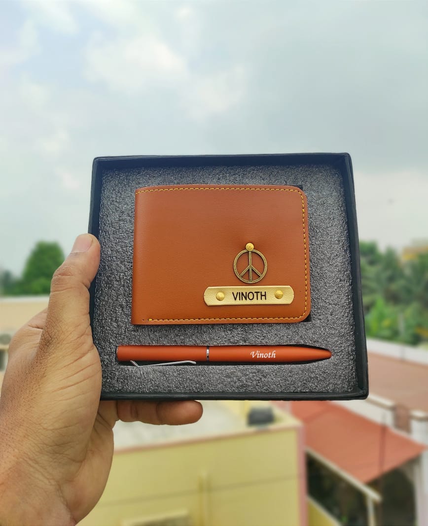 Customized Wallet and Pen Combo