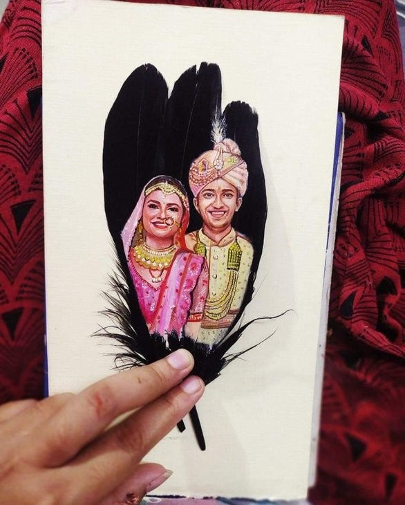 Feather Painting
