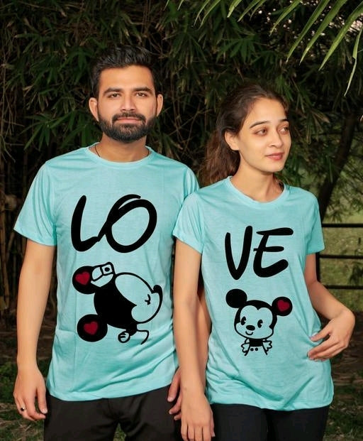 Cute Love T shirt for Couple