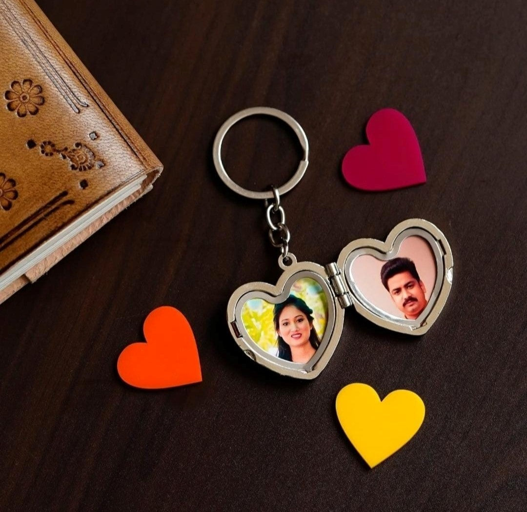 Custom keychain with Photo Gift