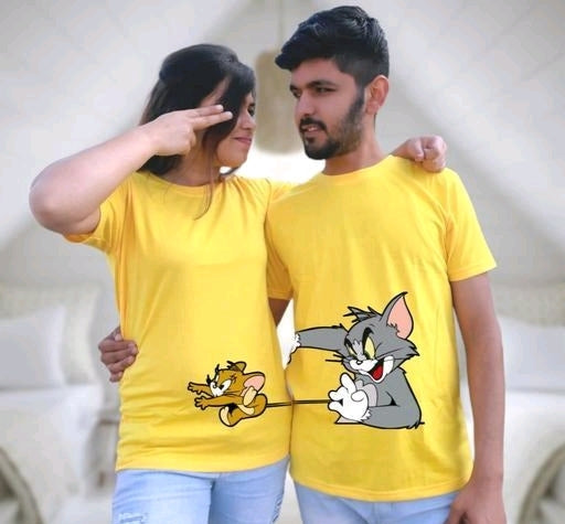 Tom and Jerry T shirt for Couples