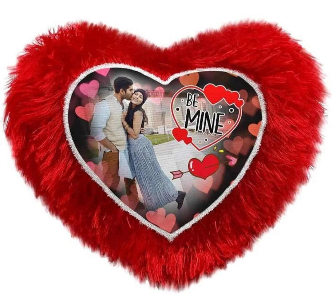 Heart Pillow with Photo