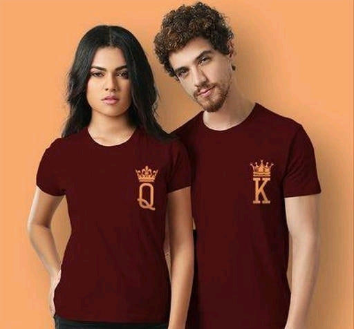 King and Queen Couple T shirt