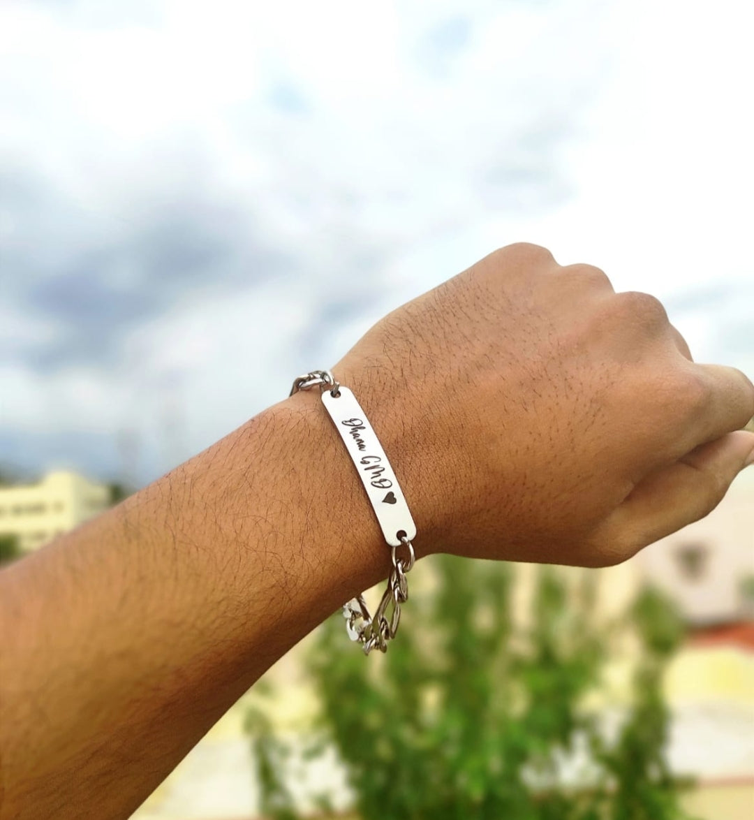 Personalized Bracelets for Men with Name
