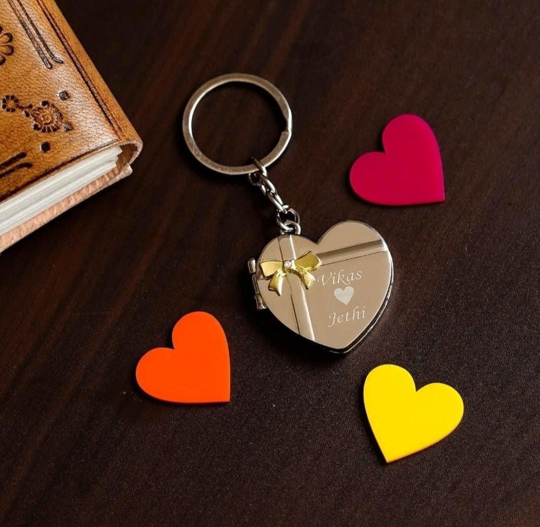 Custom keychain with Photo Gift