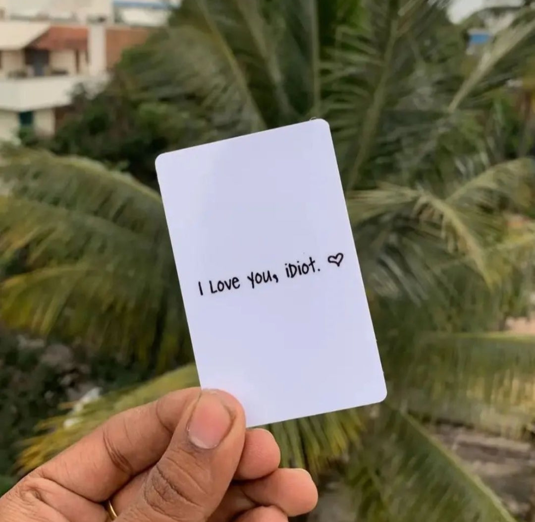 Customized Wallet Card