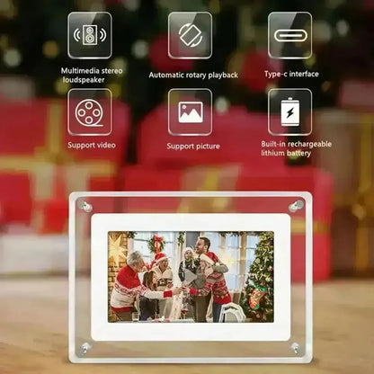 Acrylic Digital Photo Frame / Ultrasonic Video Frame
