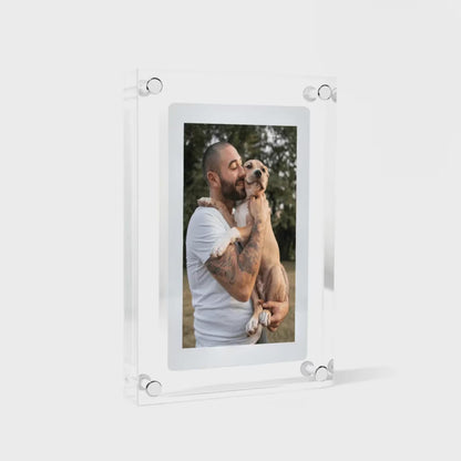 Acrylic Digital Photo Frame / Ultrasonic Video Frame