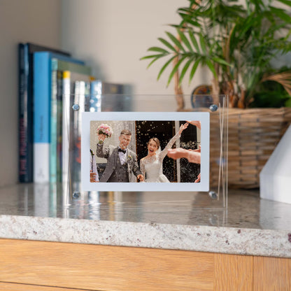 Acrylic Digital Photo Frame / Ultrasonic Video Frame