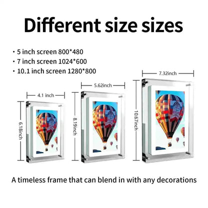 Acrylic Digital Photo Frame / Ultrasonic Video Frame