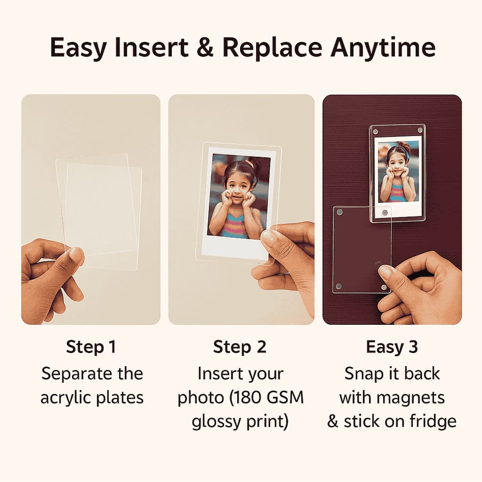 Acrylic Fridge Magnet