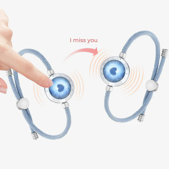 Long Distance Touch Vibration Bracelet for Couples - Totwoo bracelet
