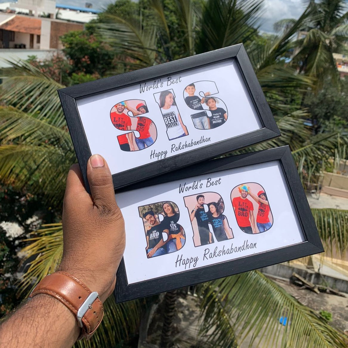 Brother Sister Photo Frame