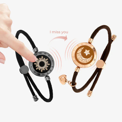 Long Distance Touch Vibration Bracelet for Couples - Totwoo bracelet