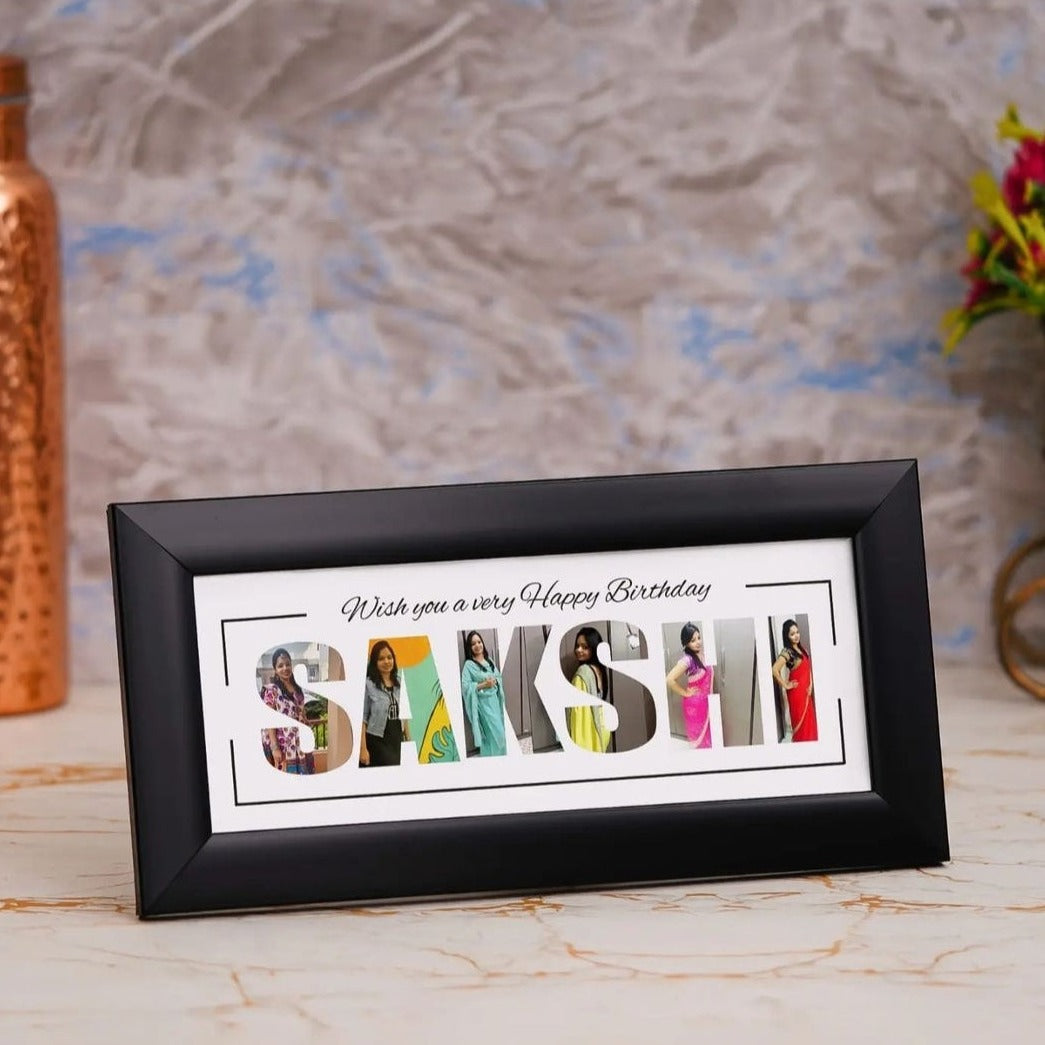 Personalized Name Photo Frame | Giftify