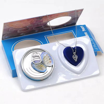 Love Pearl Oyster Necklace