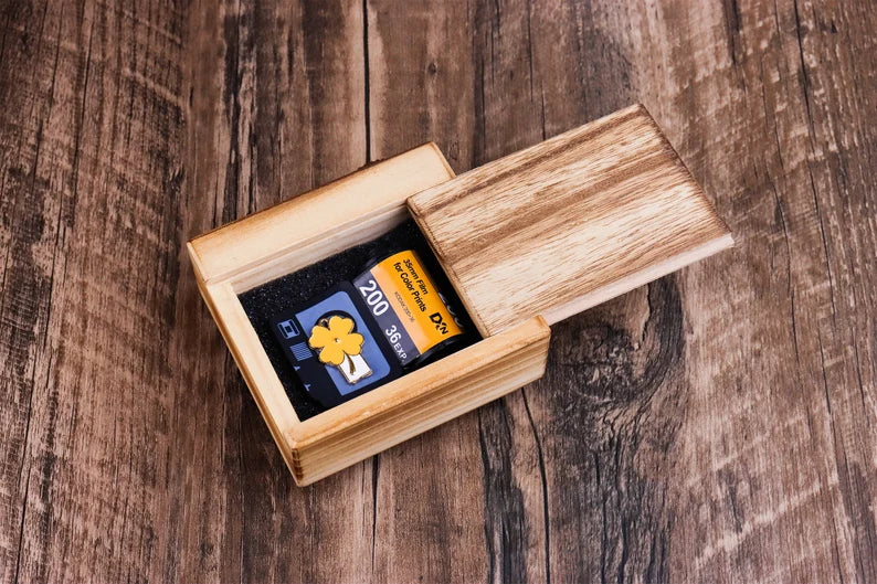 Personalized Camera Film Roll Keychain