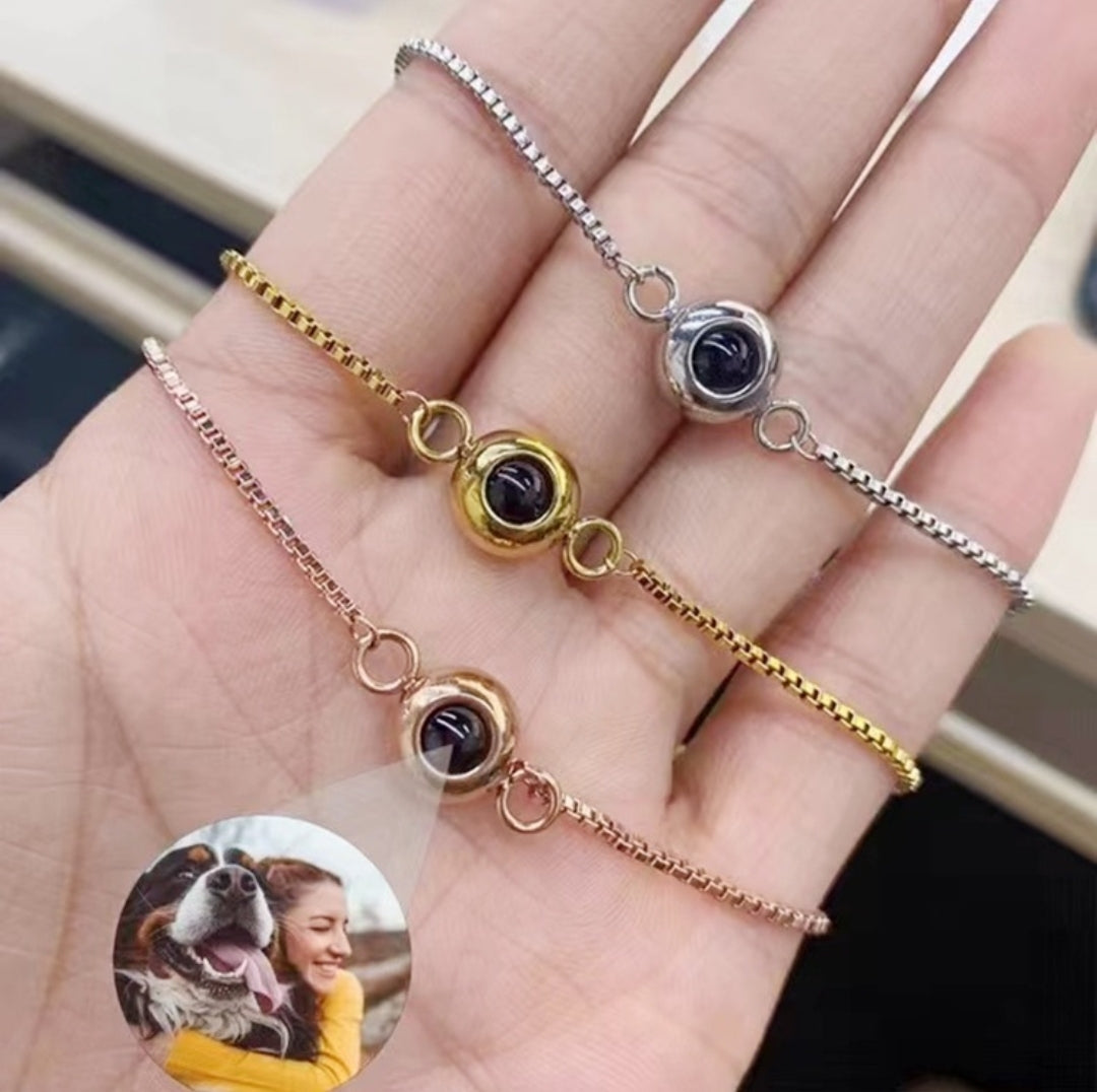 Personalized Photo Projection Bracelet