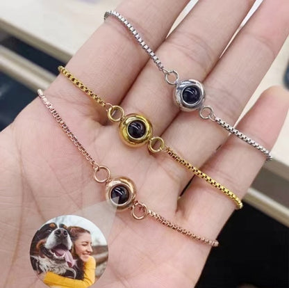 Personalized Photo Projection Bracelet