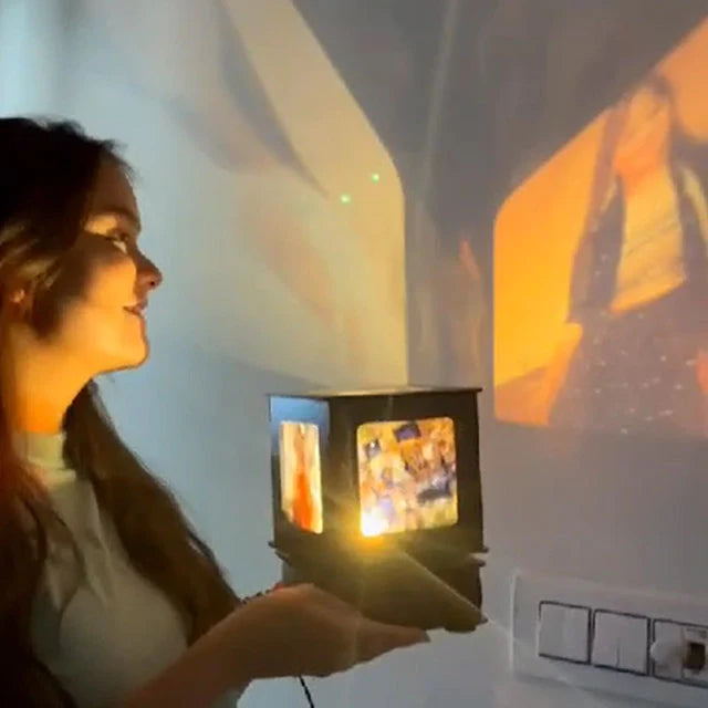 Shadow Box Rotating Revolving/Rotating Photo Shadow Box | Personalized Gift | Giftify