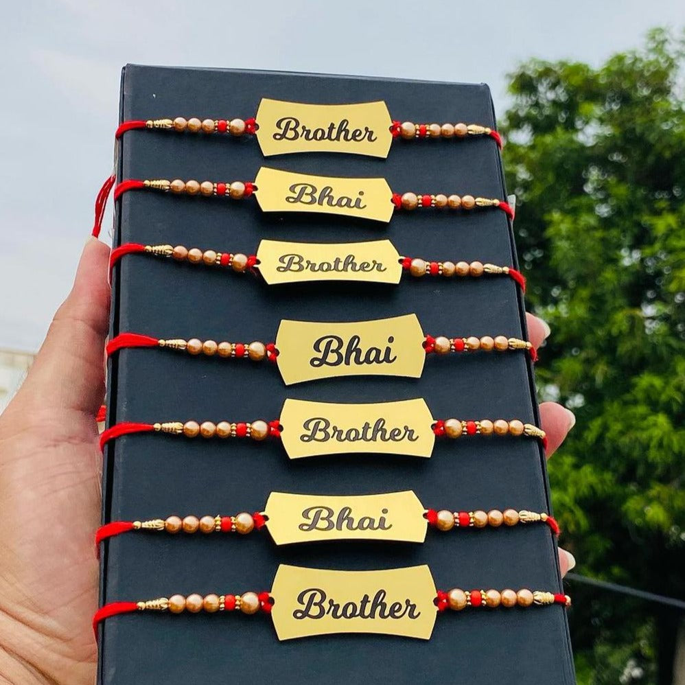 Customized Rakhi with Name | Rakshabandhan Gifts | Giftify