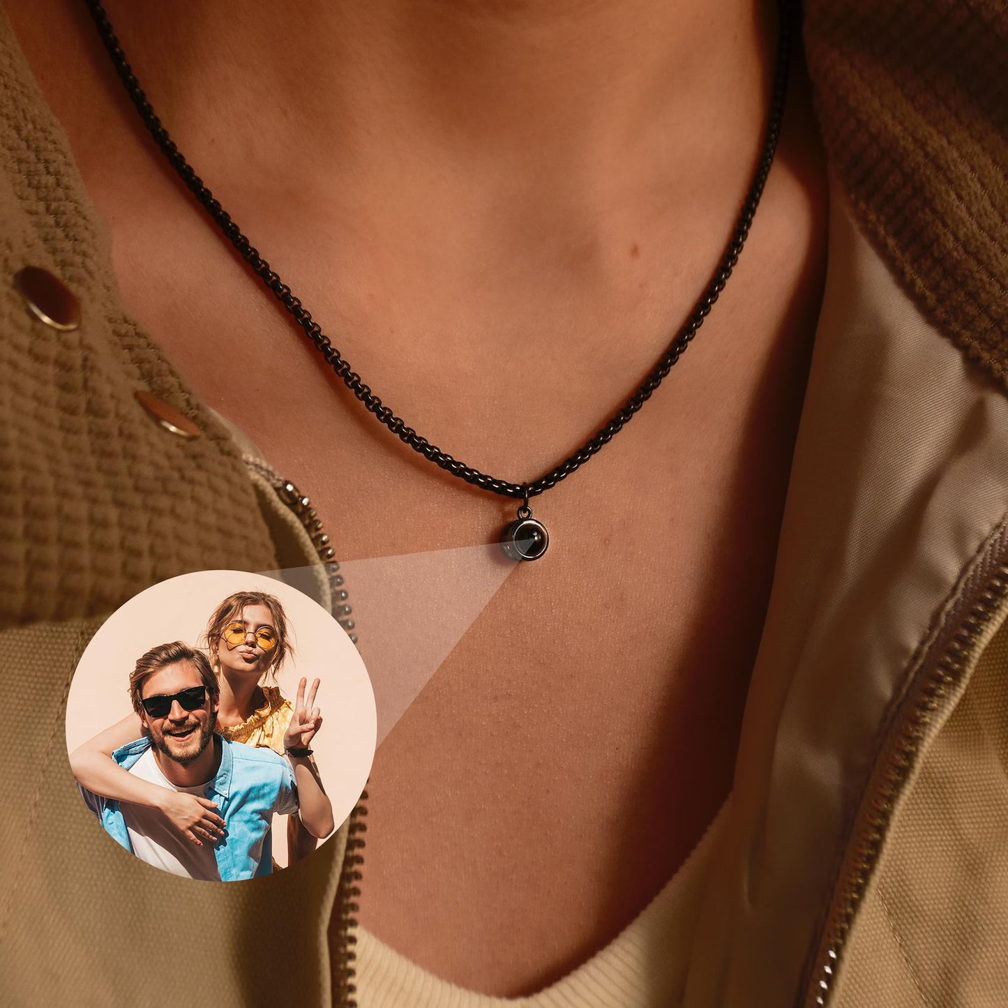 Projection Photo Pendant