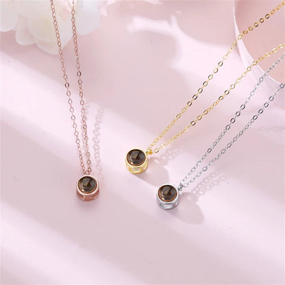 Photo Projection Necklace