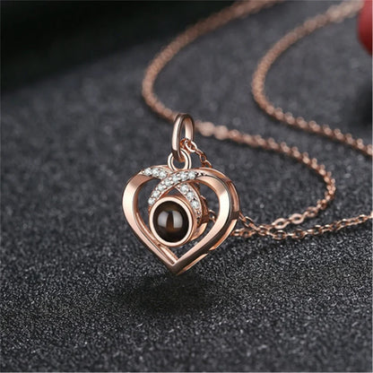 Photo Projection Necklace