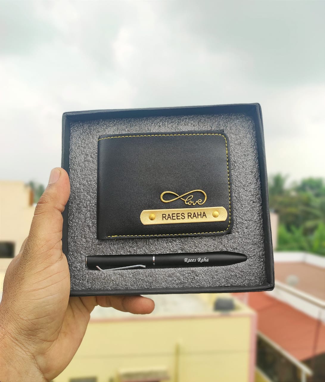Customized Wallet and Pen Combo