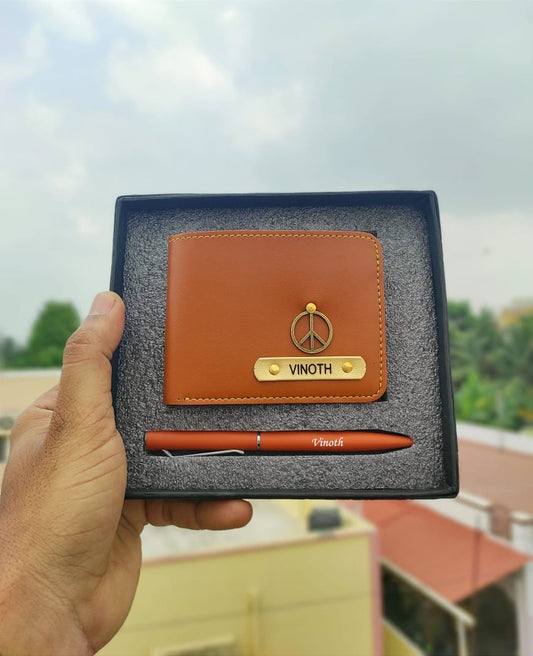 Customized Wallet and Pen Combo