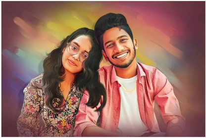 Couple Merge Art 